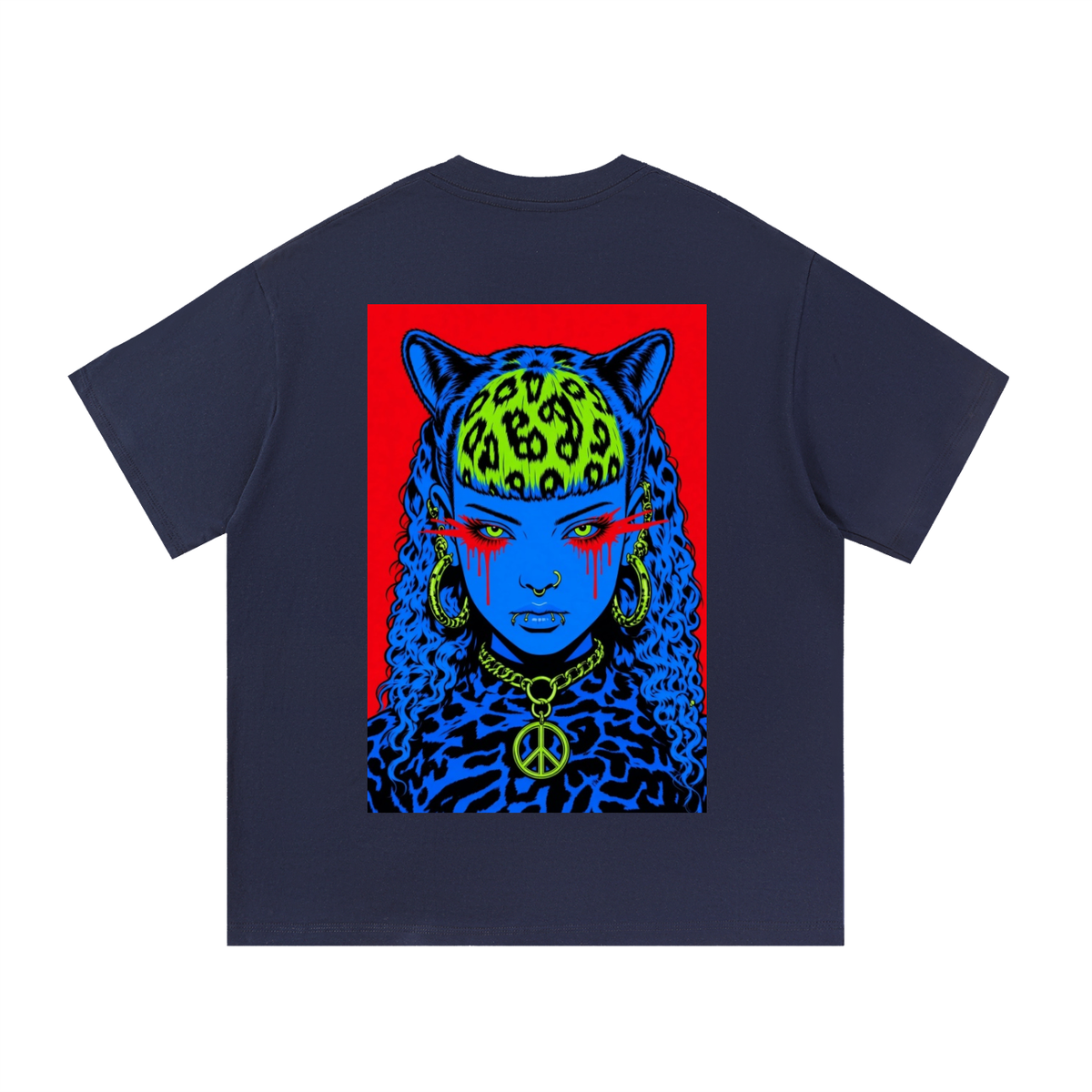 The cat Essential Cotton T-Shirt