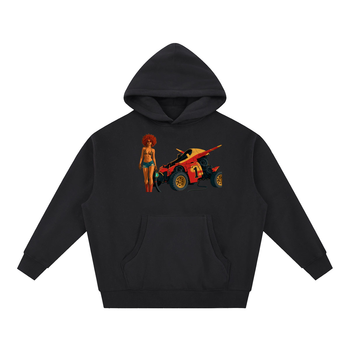 Desert girl Essential Oversized Boxy Fit Fleece Hoodie