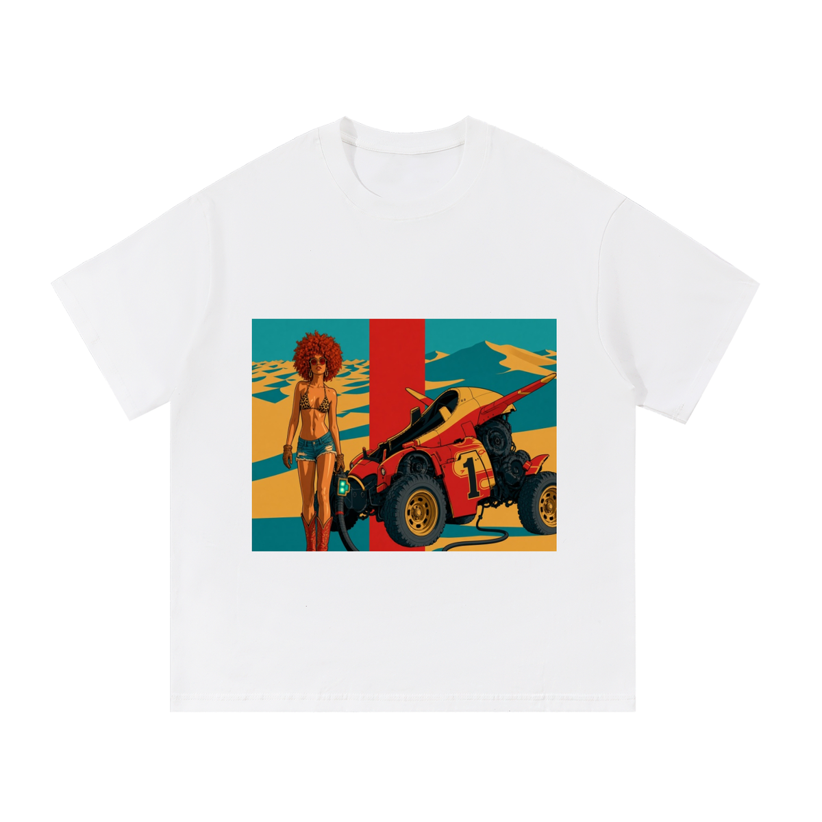 Desert girl 2 Essential Cotton T-Shirt