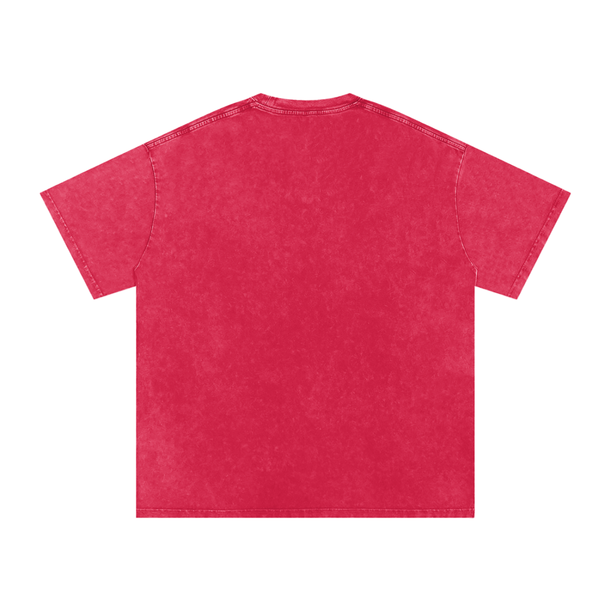 Chicken drink Snow Washed Oversized Cotton T-Shirt