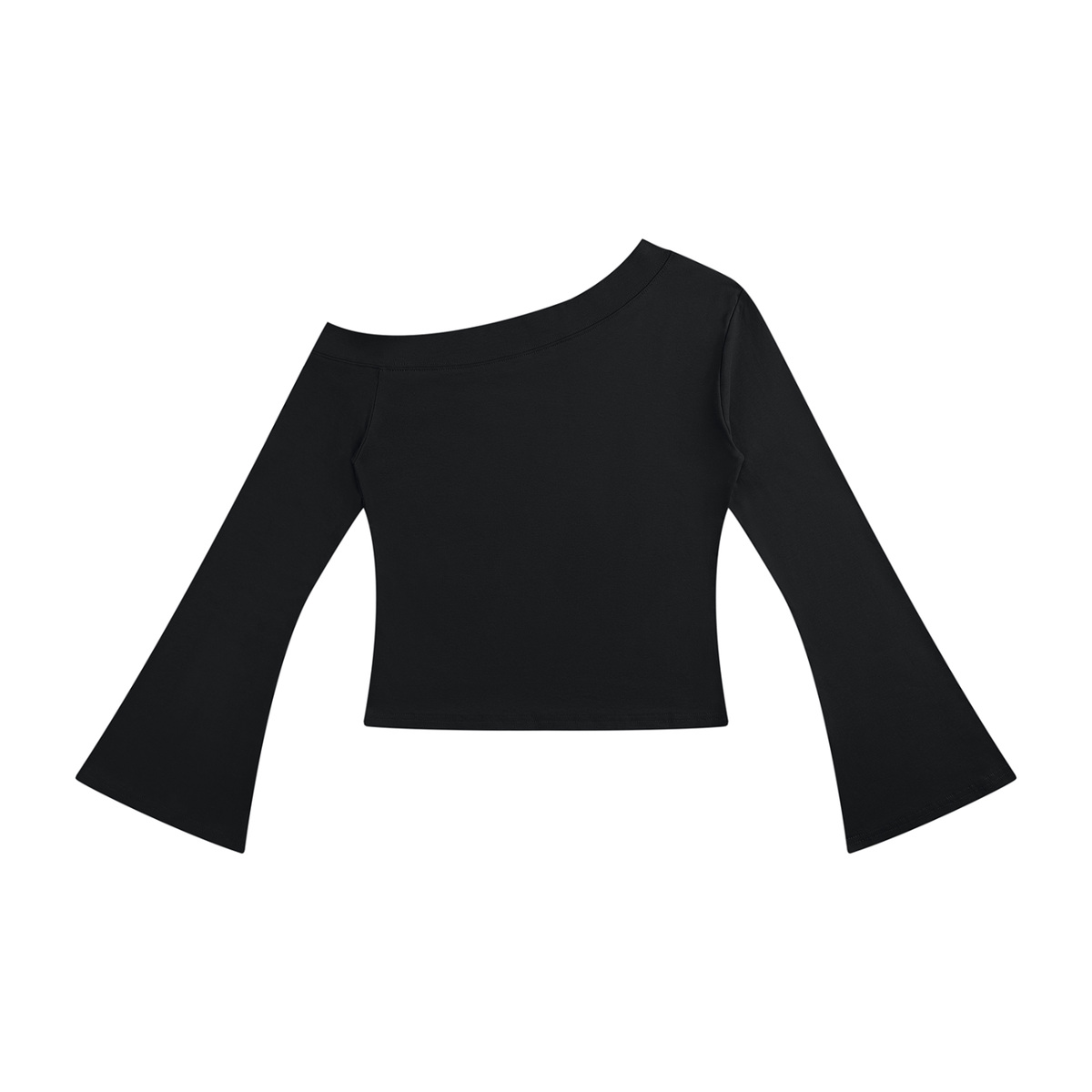 Women's Off-Shoulder Bell Sleeve T-Shirt
