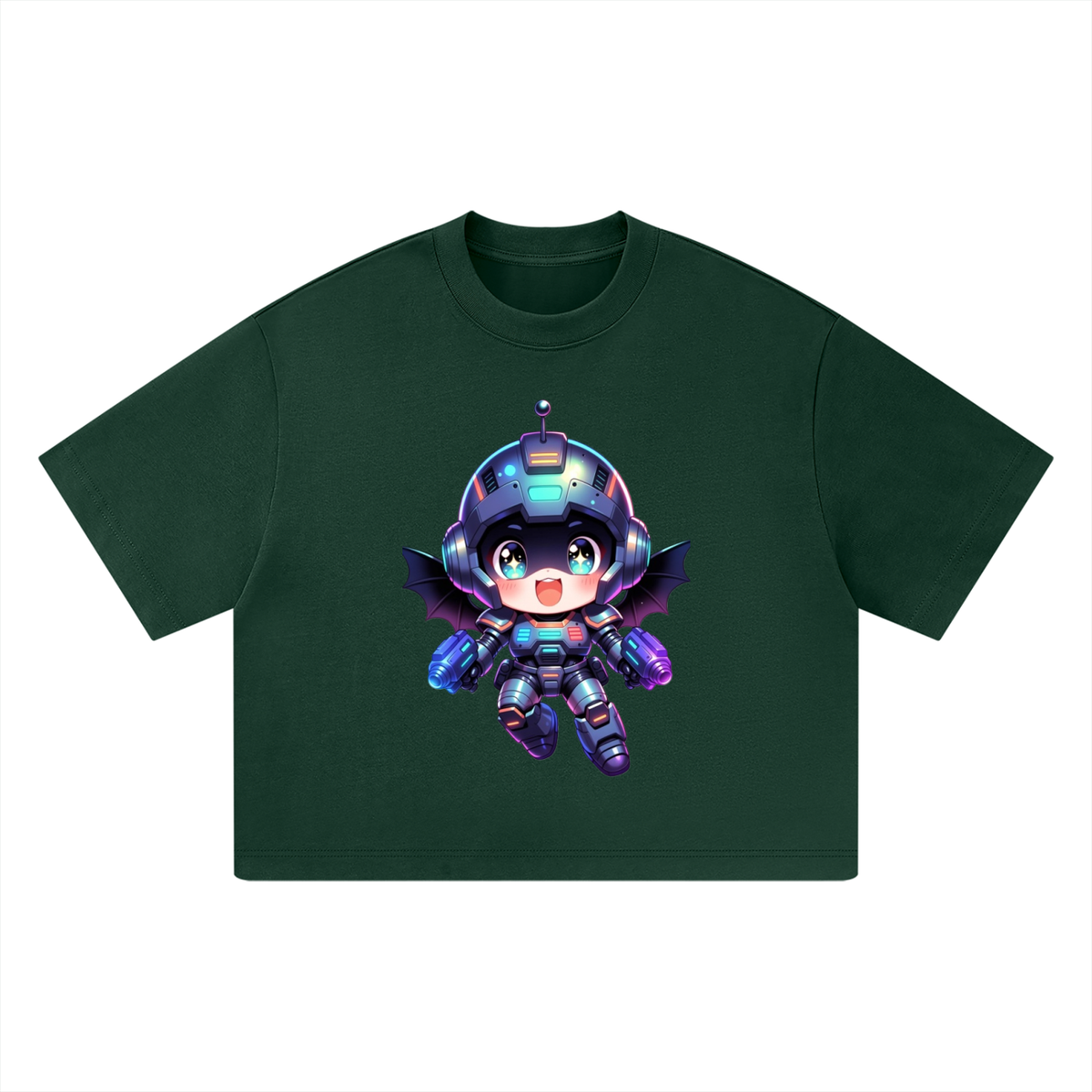 Robot kid Unisex Heavyweight Boxy T-Shirt