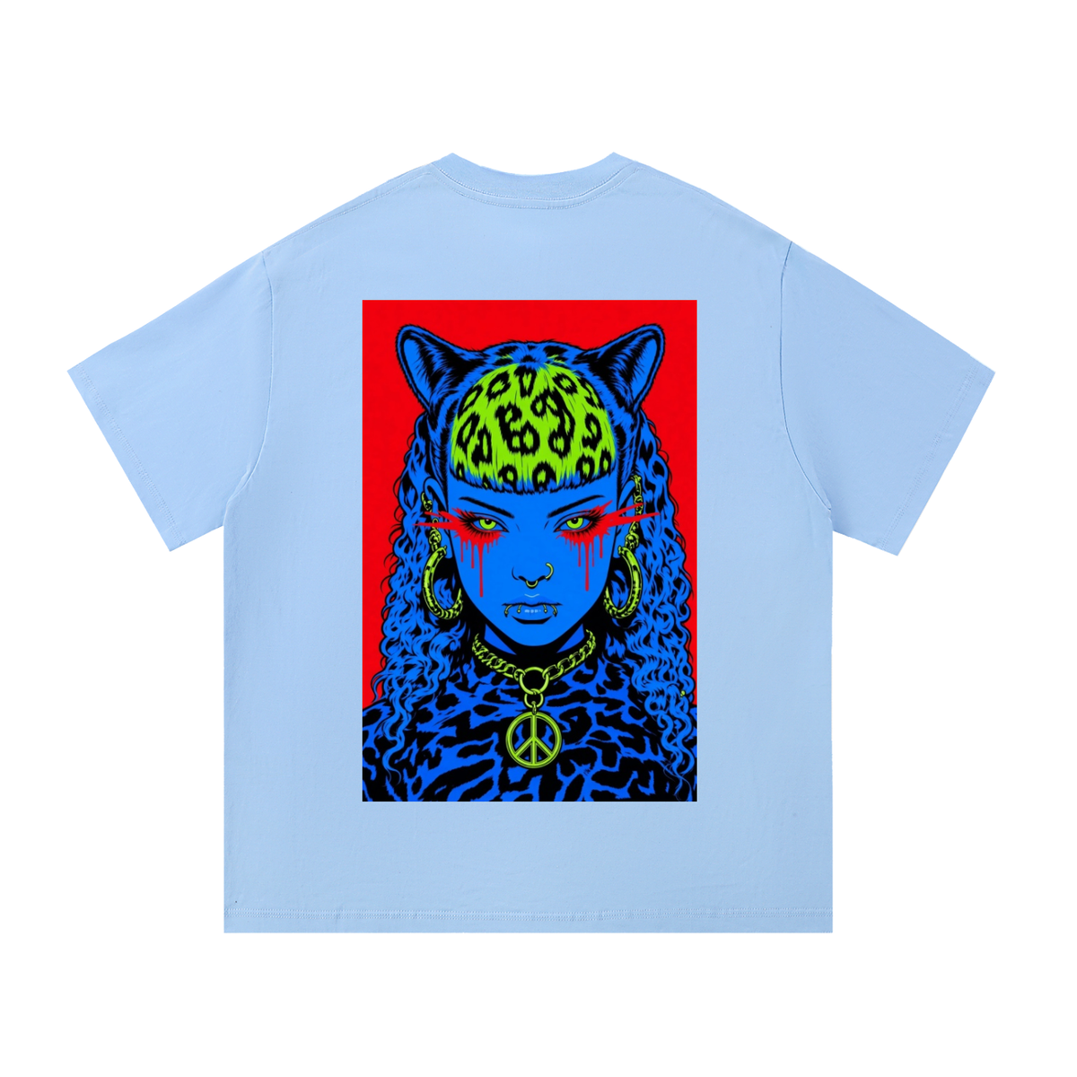The cat Essential Cotton T-Shirt