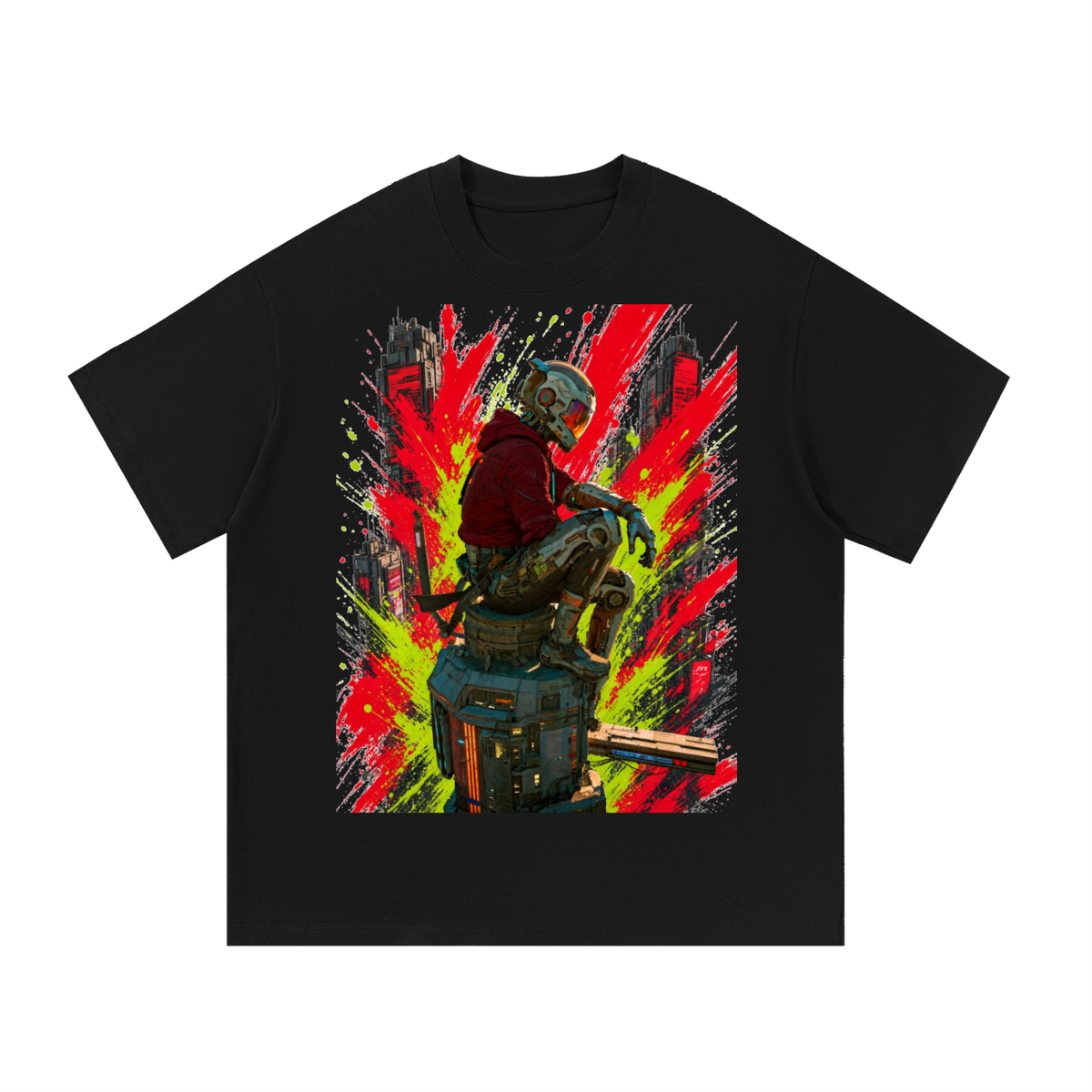 Bleeding splash Essential Cotton T-Shirt