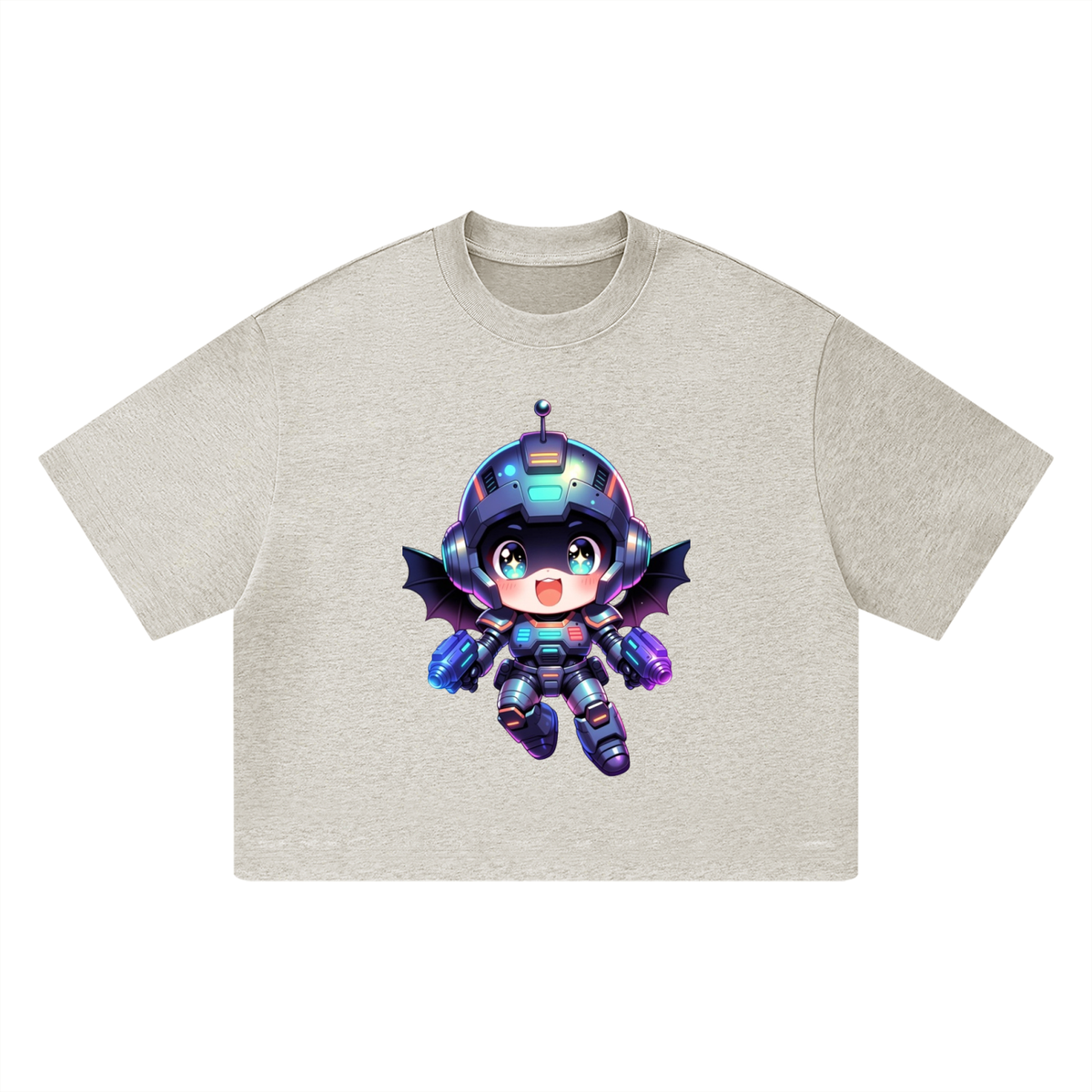 Robot kid Unisex Heavyweight Boxy T-Shirt