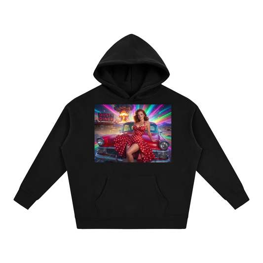 Kaboom Oversize Fleeced Hoodie