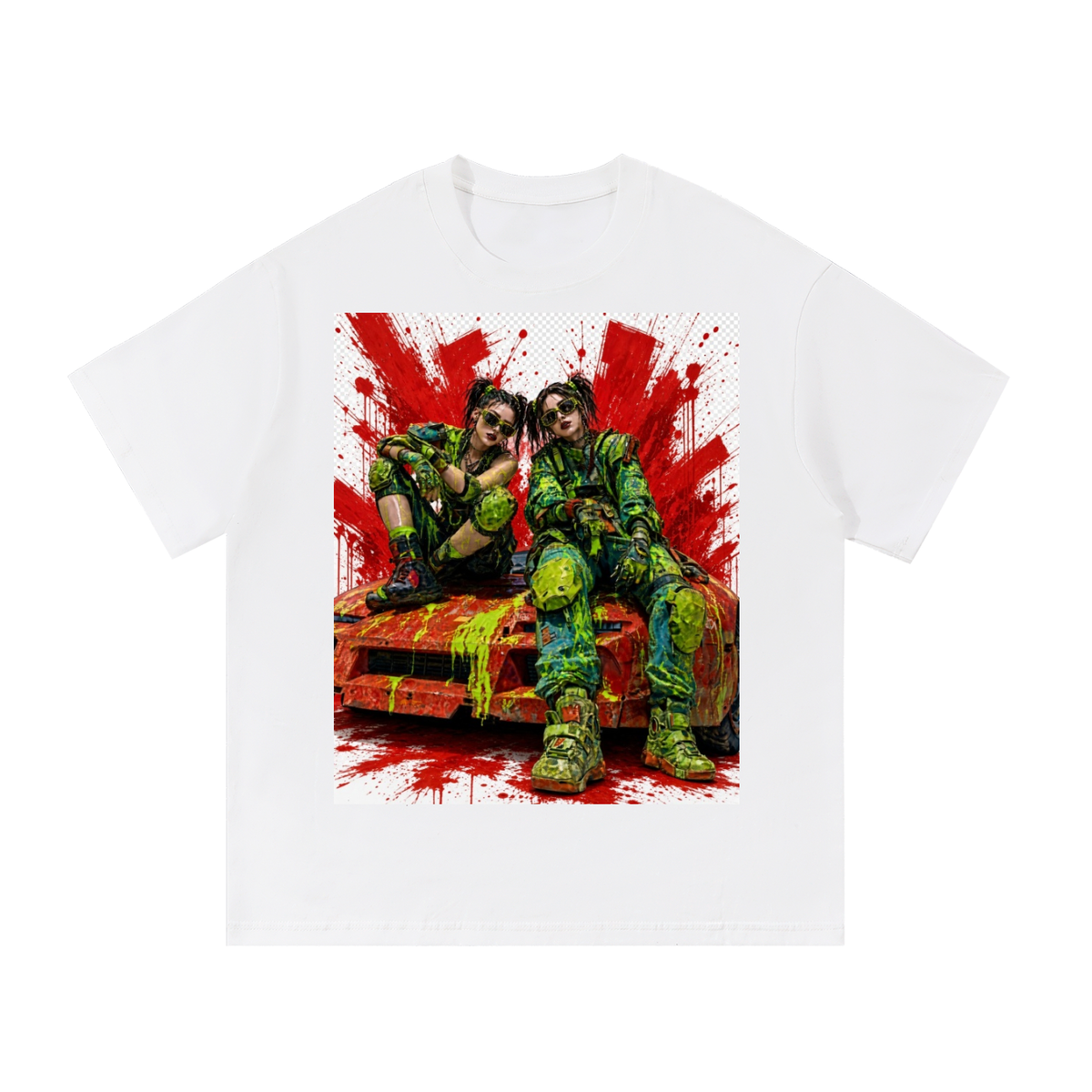 Splatter gang Essential Cotton T-Shirt