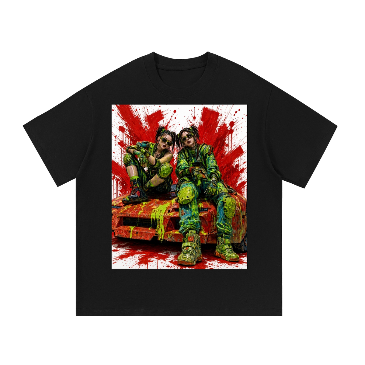 Splatter gang Essential Cotton T-Shirt