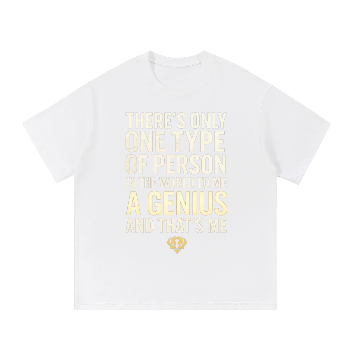 Cotton T-Shirt I'm a genius