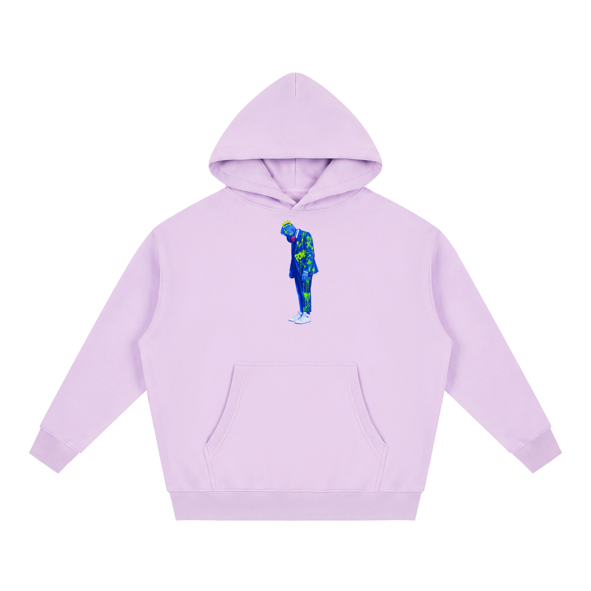 Stand Essential Oversized Boxy Fit Fleece Hoodie