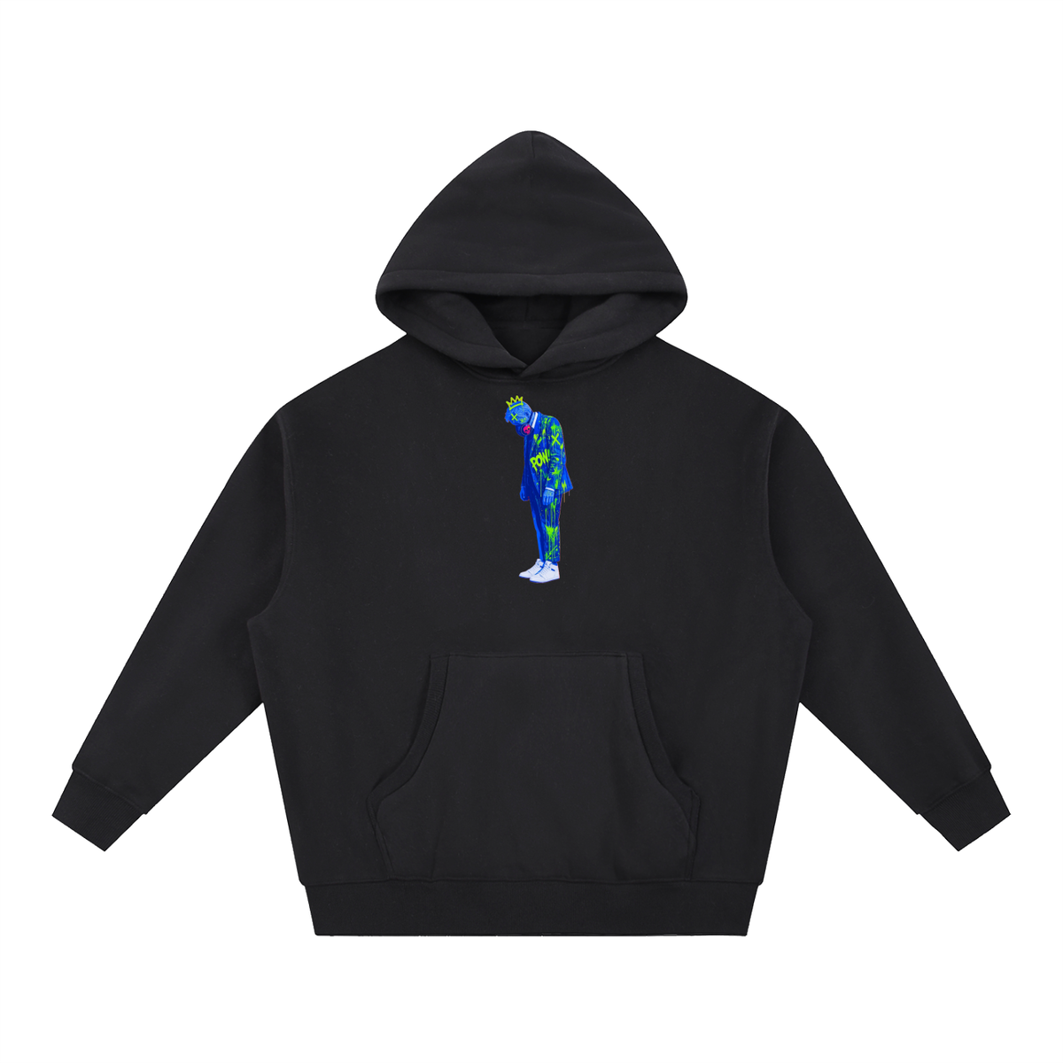 Stand Essential Oversized Boxy Fit Fleece Hoodie