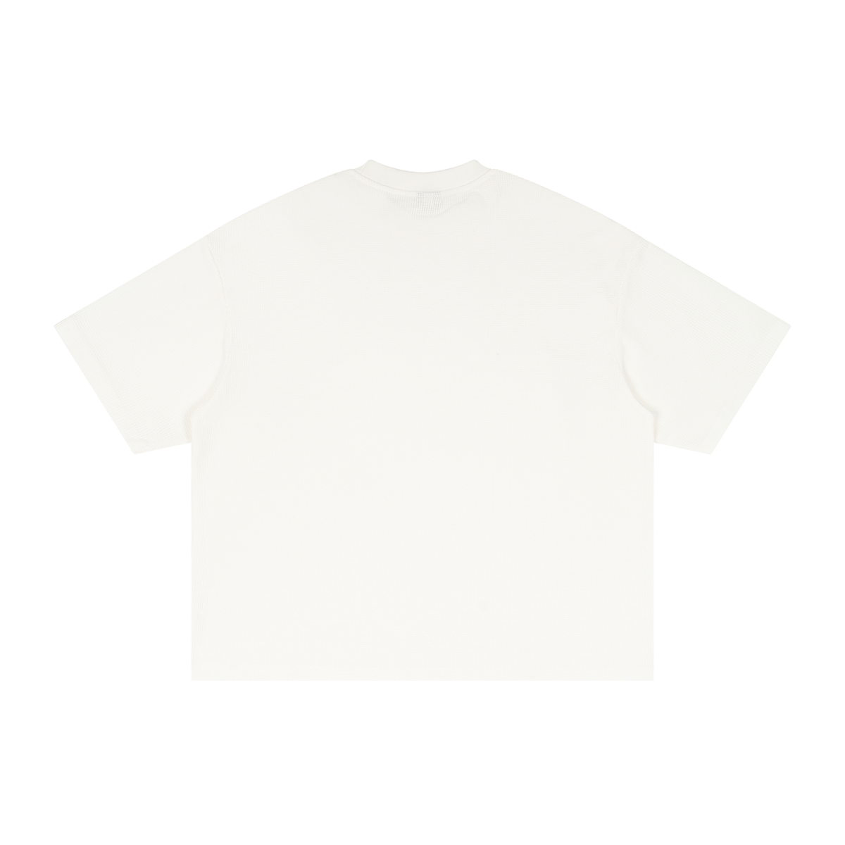 Cool pineapple Textured Waffle Washed Boxy T-Shirt