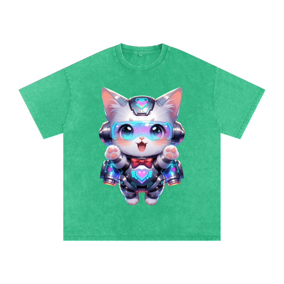 Futuristic cat T-Shirt