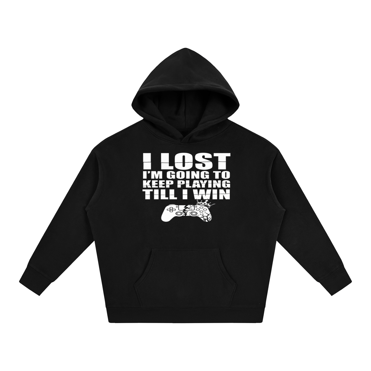 Oversize Fleeced Hoodie for gamers