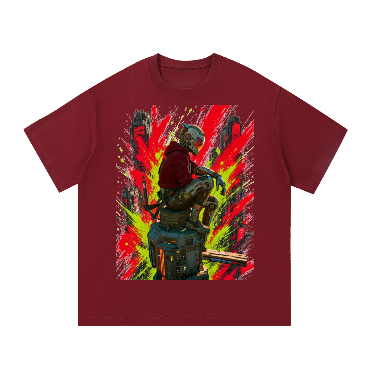 Bleeding splash Essential Cotton T-Shirt