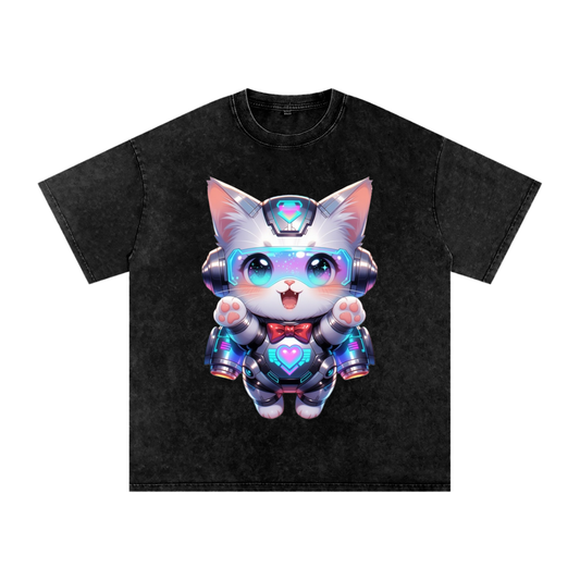 Futuristic cat T-Shirt