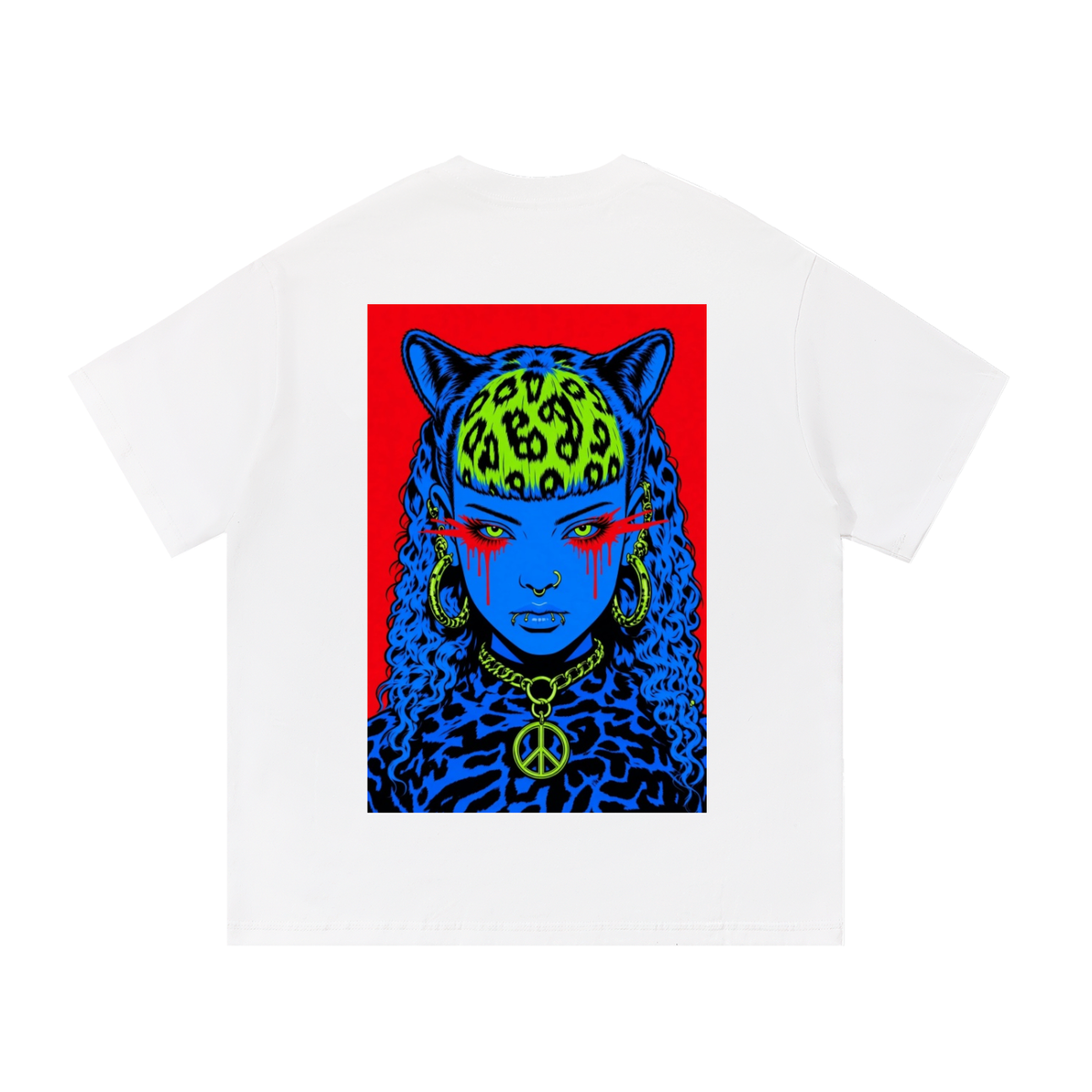 The cat Essential Cotton T-Shirt