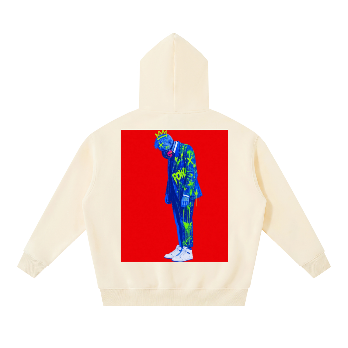 Stand Essential Oversized Boxy Fit Fleece Hoodie