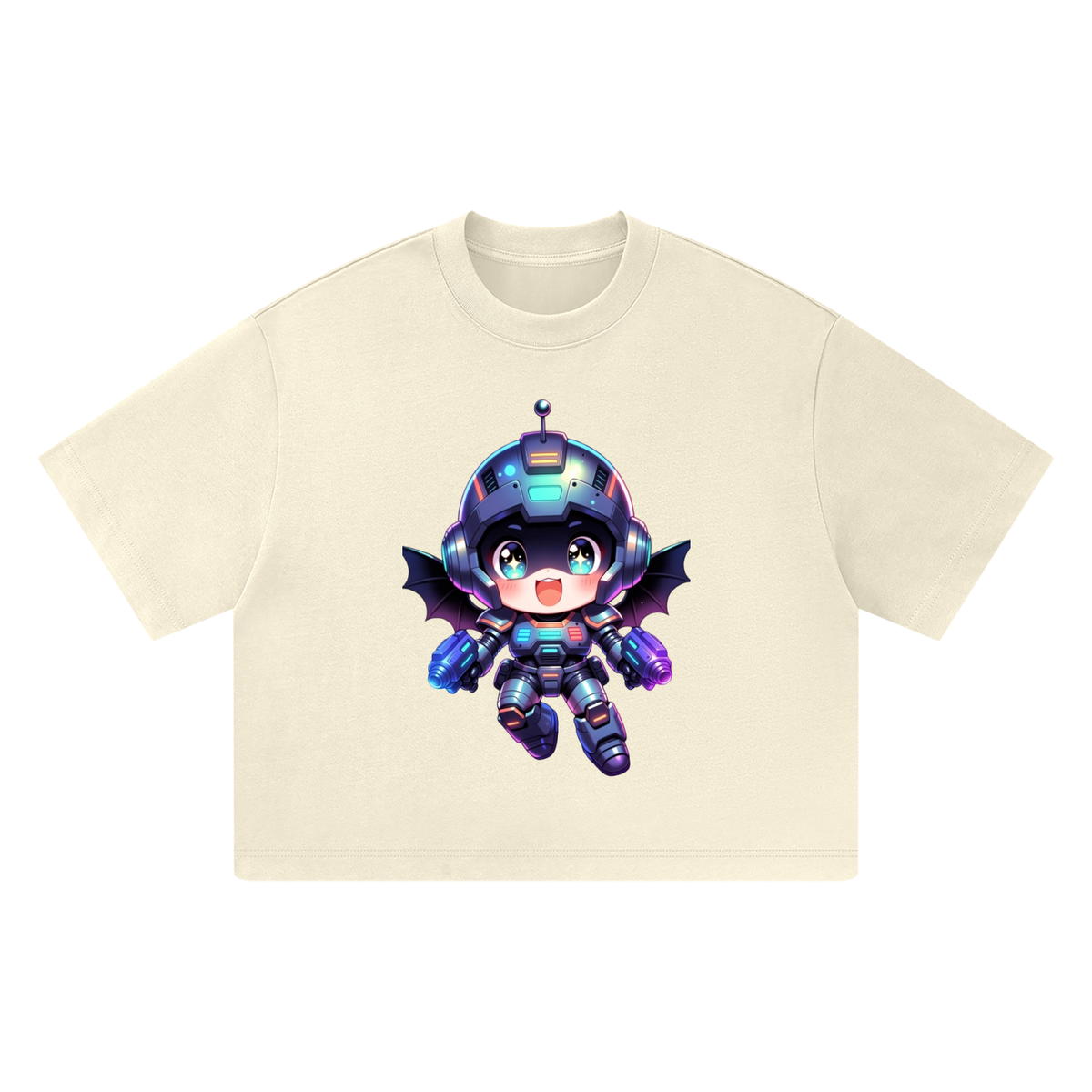 Robot kid Unisex Heavyweight Boxy T-Shirt