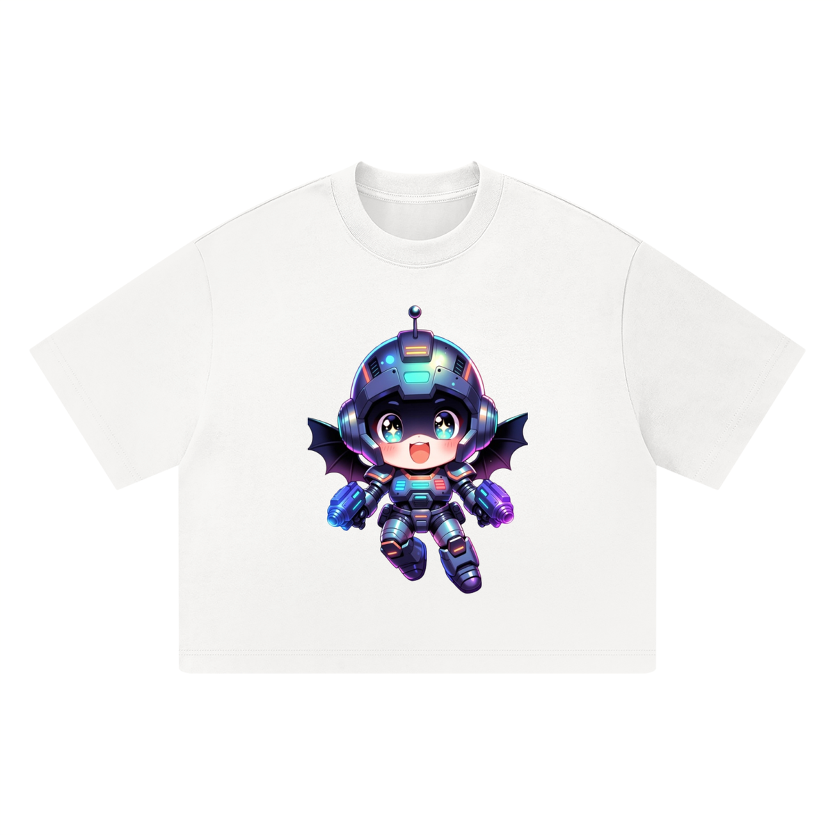 Robot kid Unisex Heavyweight Boxy T-Shirt