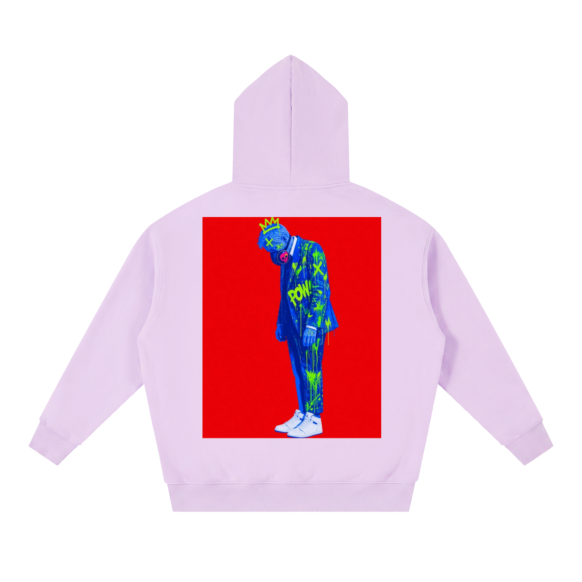 Stand Essential Oversized Boxy Fit Fleece Hoodie
