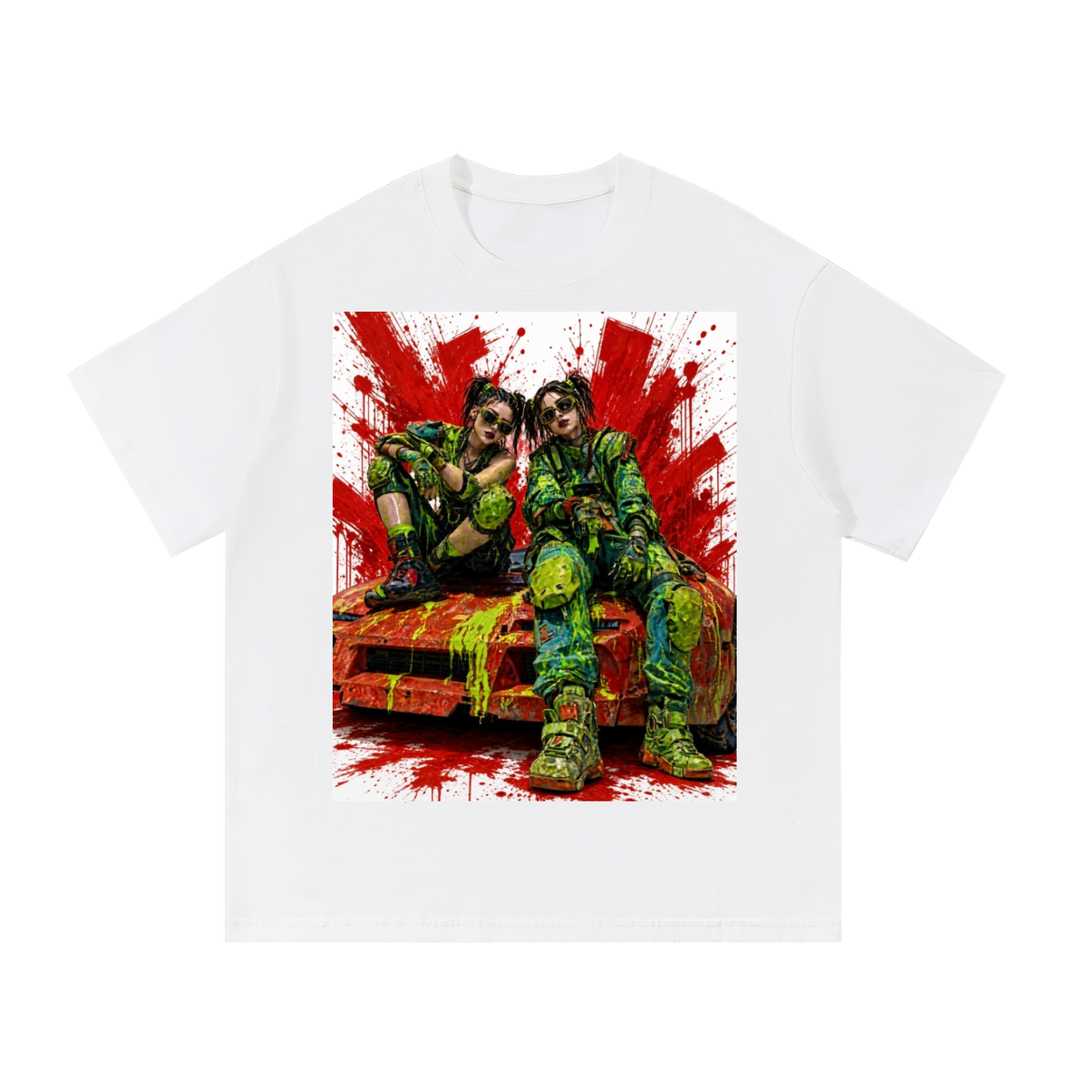 Splatter gang Essential Cotton T-Shirt