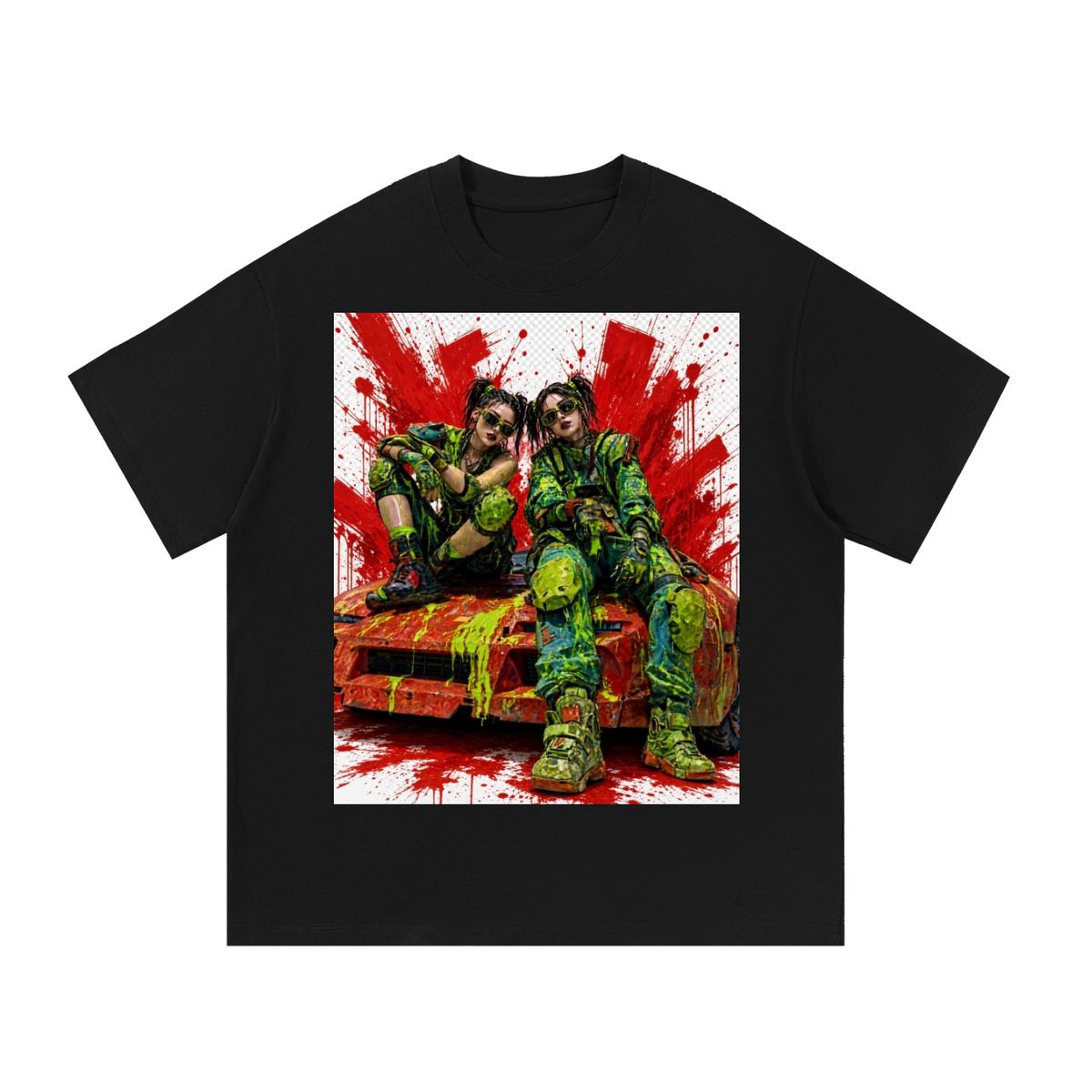 Splatter gang Essential Cotton T-Shirt