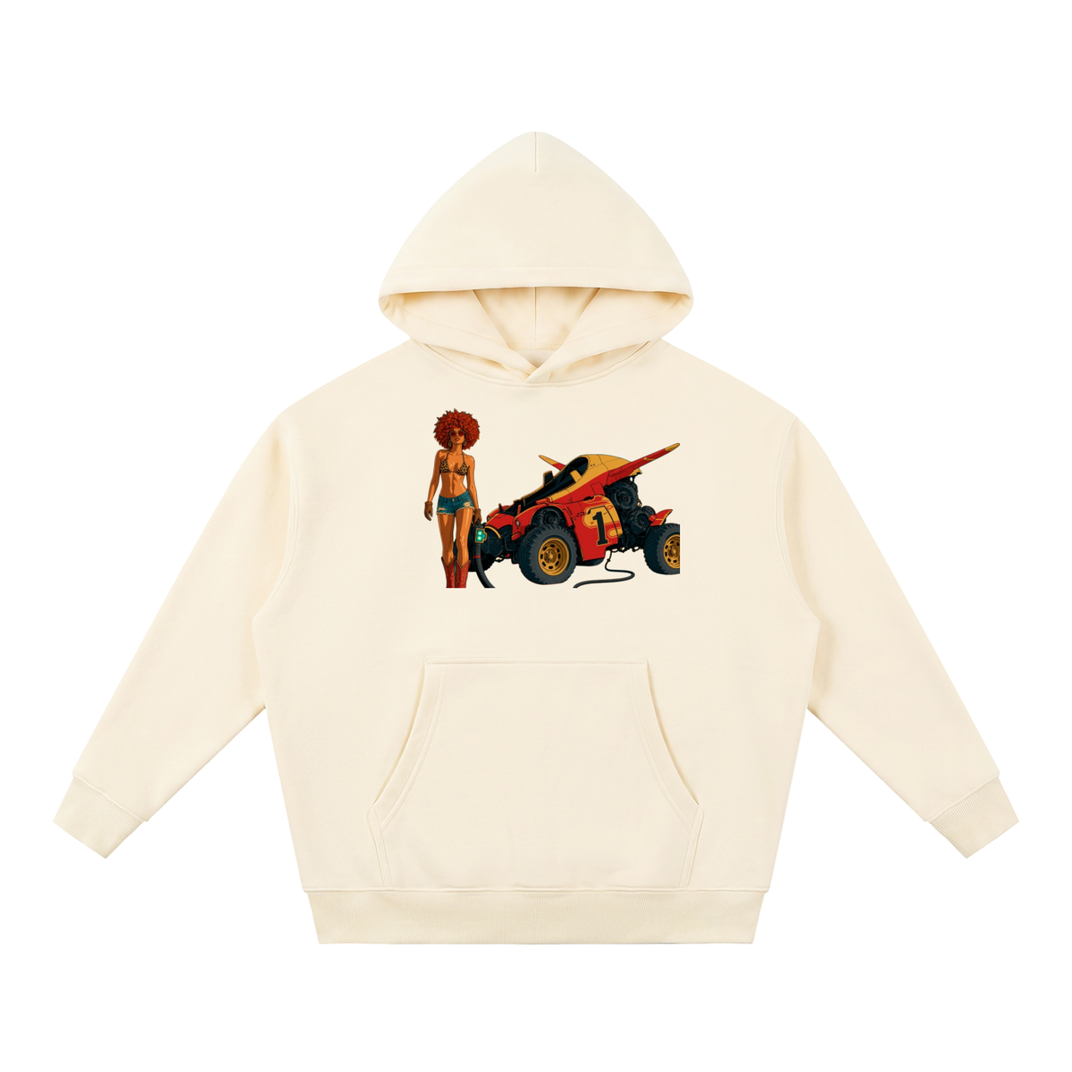 Desert girl Essential Oversized Boxy Fit Fleece Hoodie