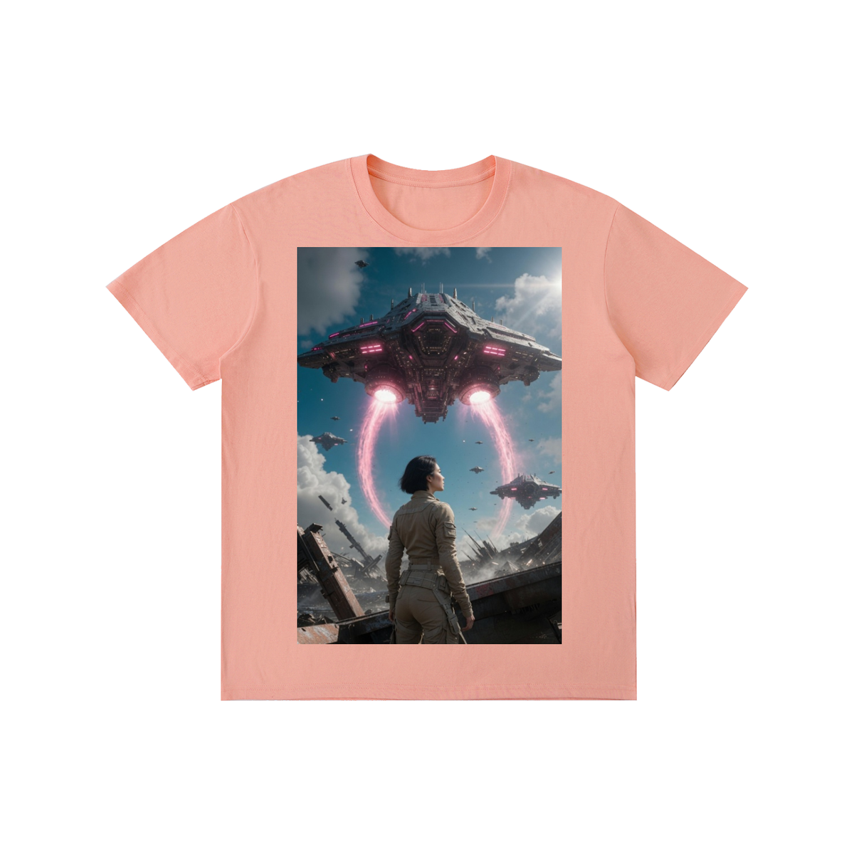 The future awaits Pure Cotton Unisex T-Shirt
