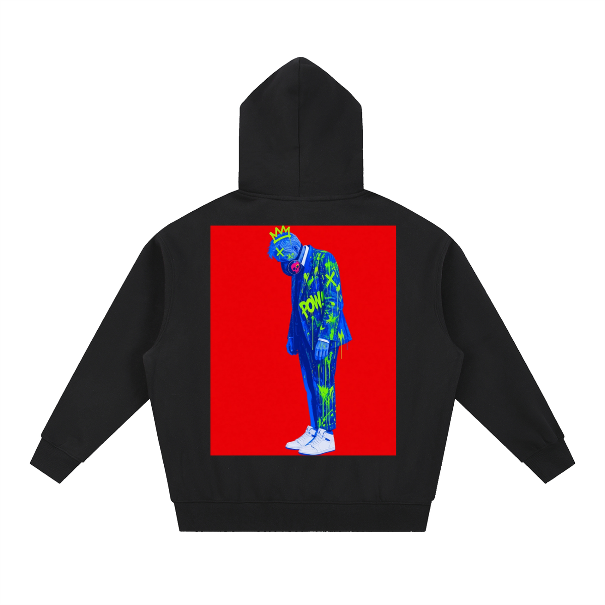 Stand Essential Oversized Boxy Fit Fleece Hoodie