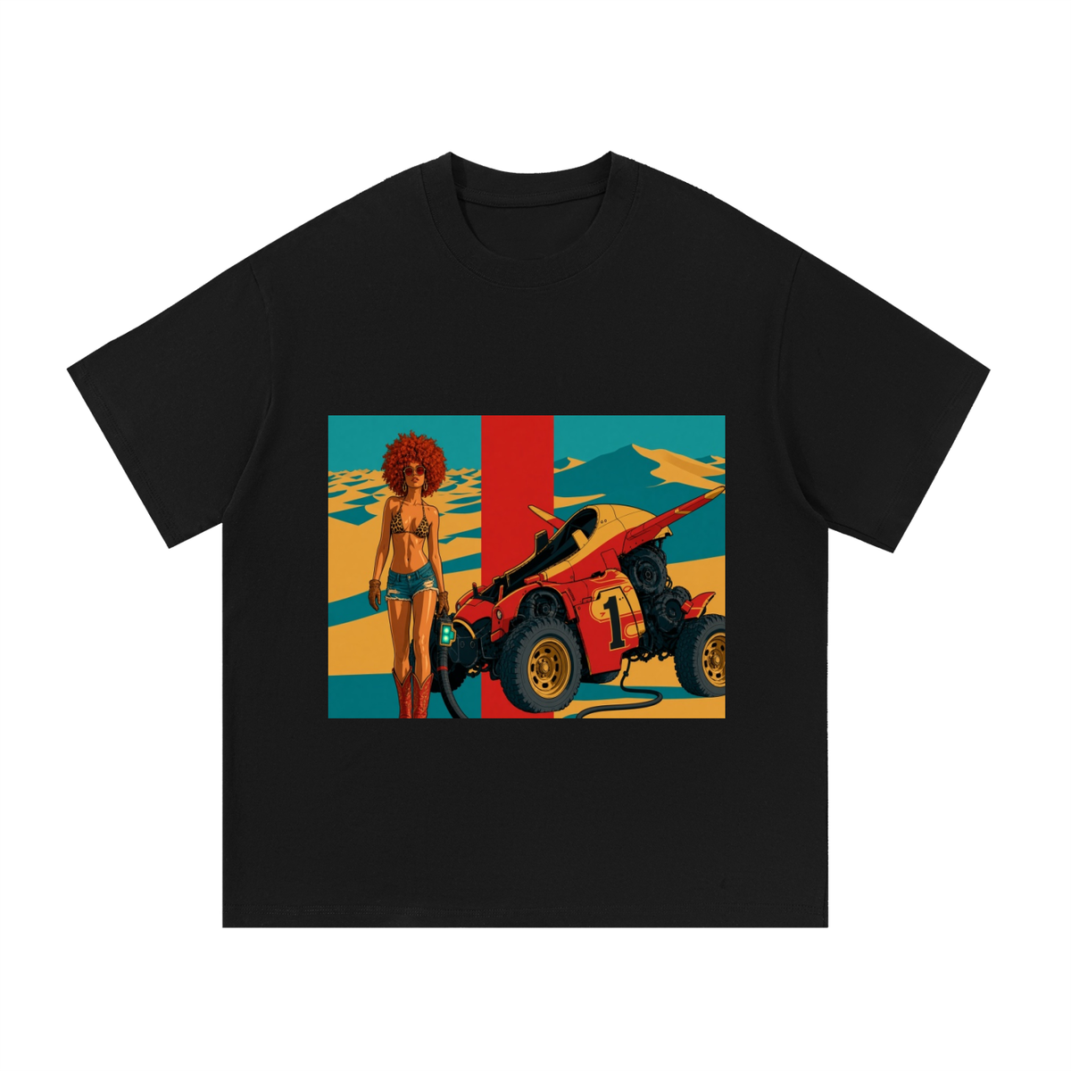 Desert girl 2 Essential Cotton T-Shirt