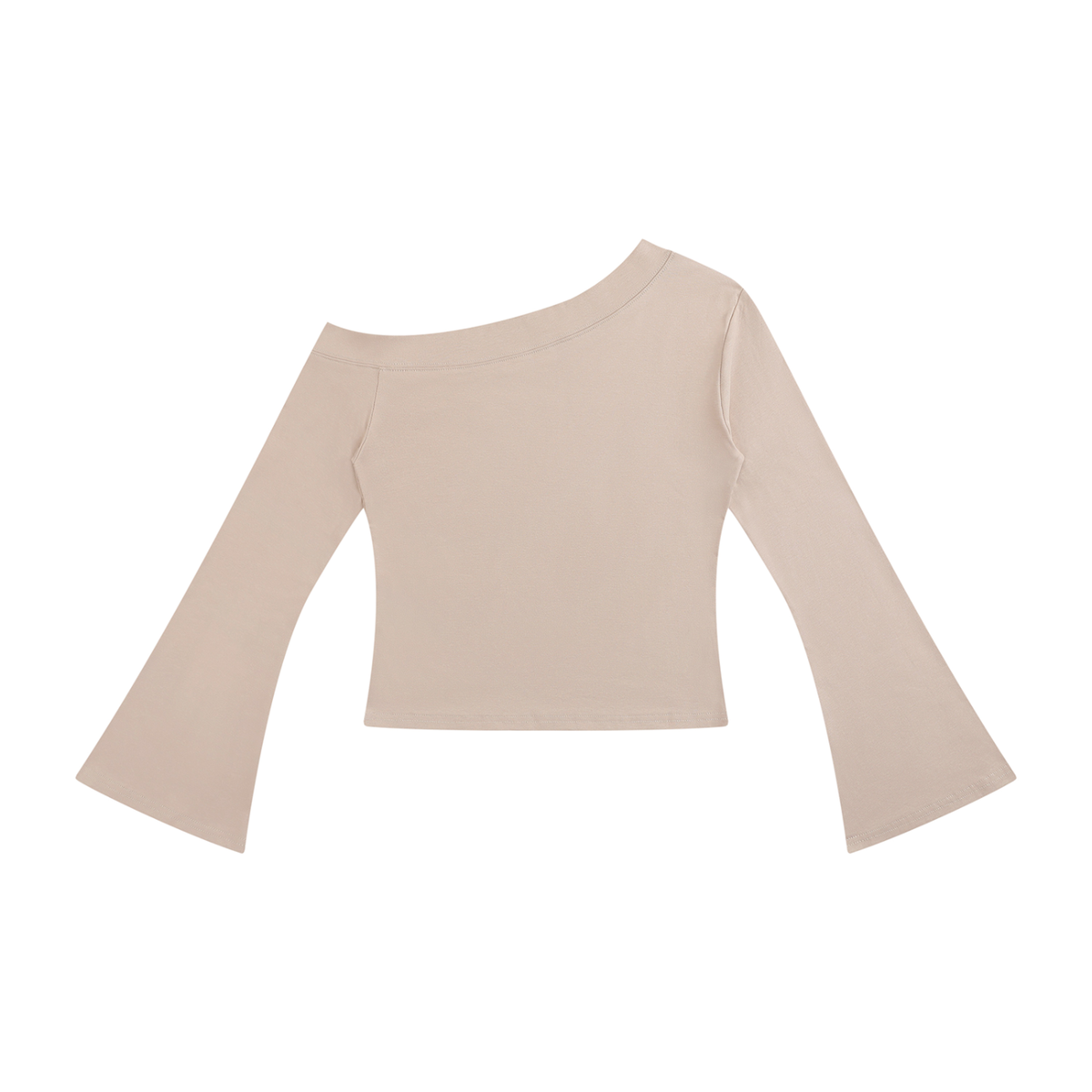 Women's Off-Shoulder Bell Sleeve T-Shirt