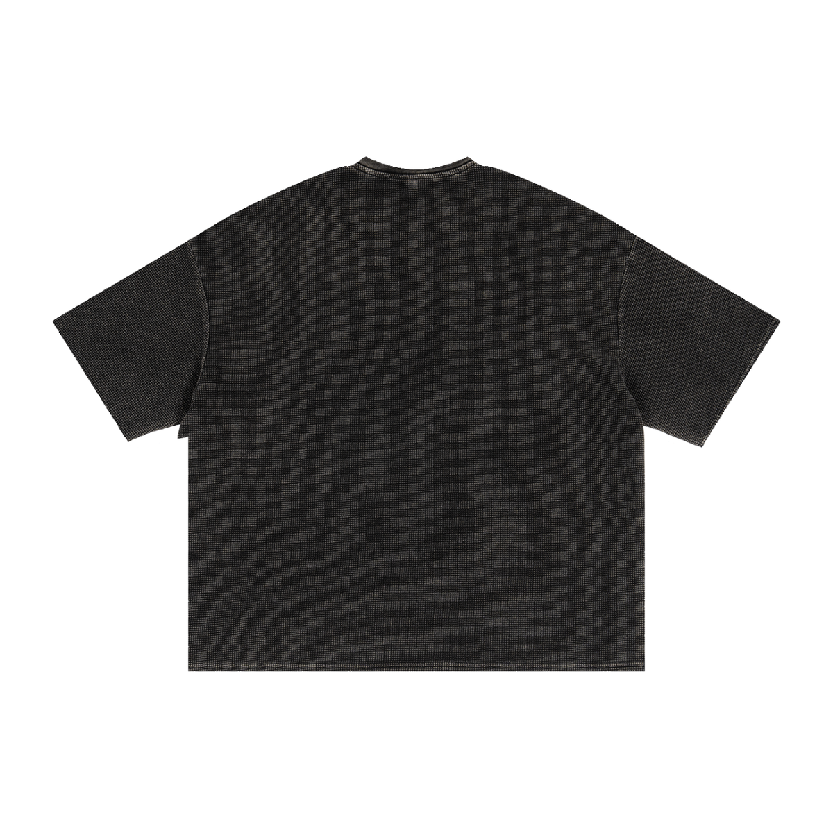 Cool pineapple Textured Waffle Washed Boxy T-Shirt