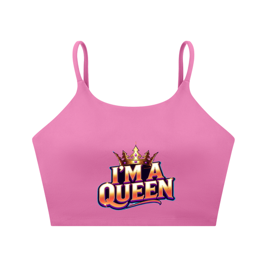 Spaghetti Strap Yoga Sports Bra