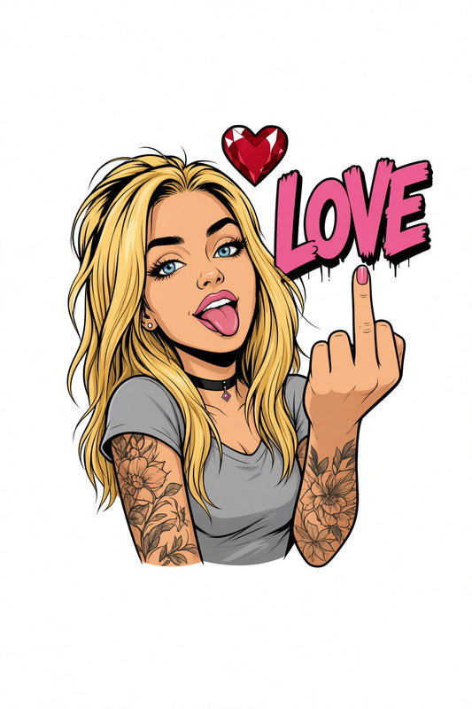 F love